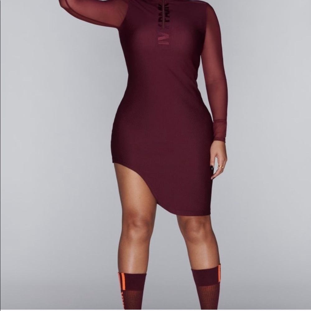 Beyonce Ivy Park x Adidas asymmetrical dress small